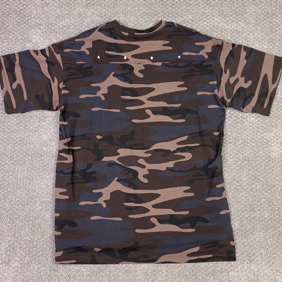 ASRV Cotton Blend Tee Camo T Shirt Men's Medium Stretch Brown - Picture 3 of 11